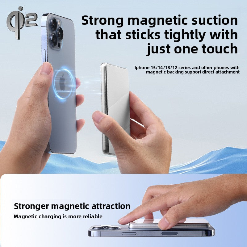 Magnetic wireless power bank