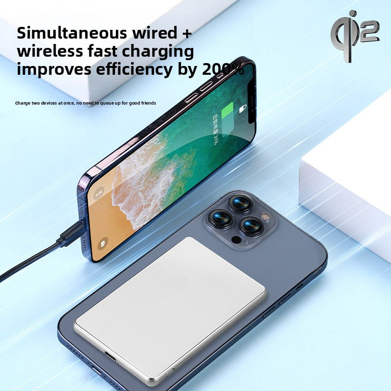 Magnetic wireless power bank