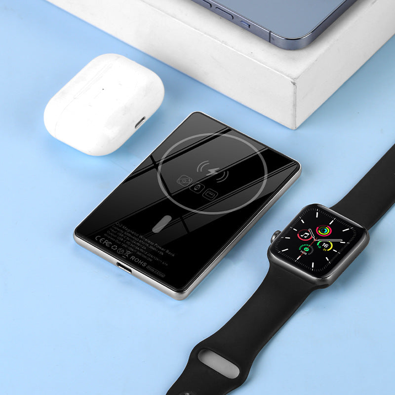 Magnetic wireless power bank